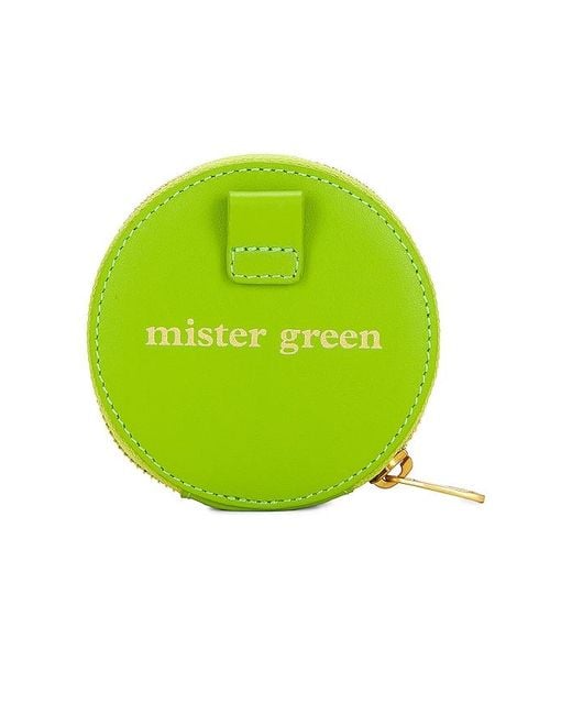 Mister Green Green Round Satchel Wallet for men