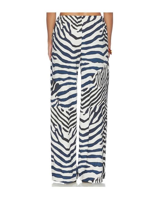 Seven Wonders White Kaeli Elasticated Palazzo Pant