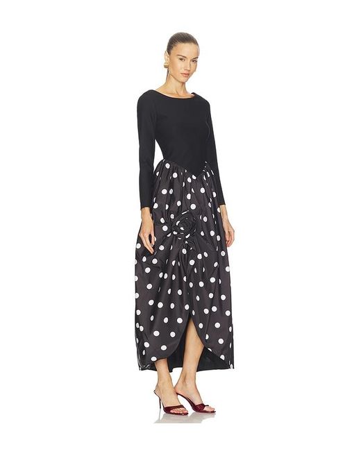 Sleeper Black Aurora Maxi Dress