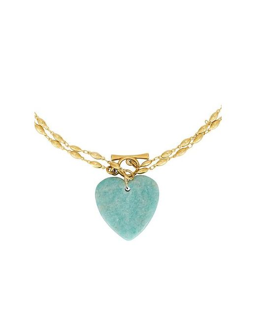 Brinker & Eliza Izzie ペンダントネックレス Blue