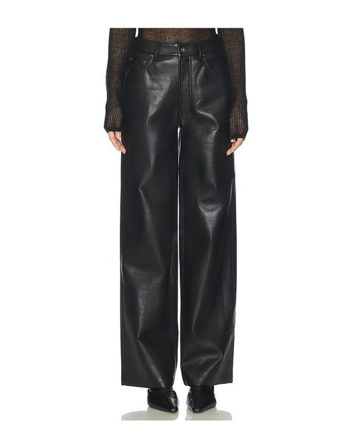Anine Bing Black Manon Pant