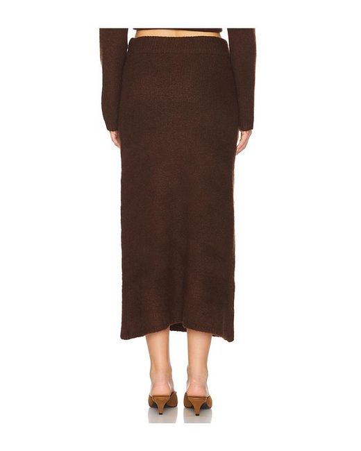 Astr Brown Sinsa Skirt