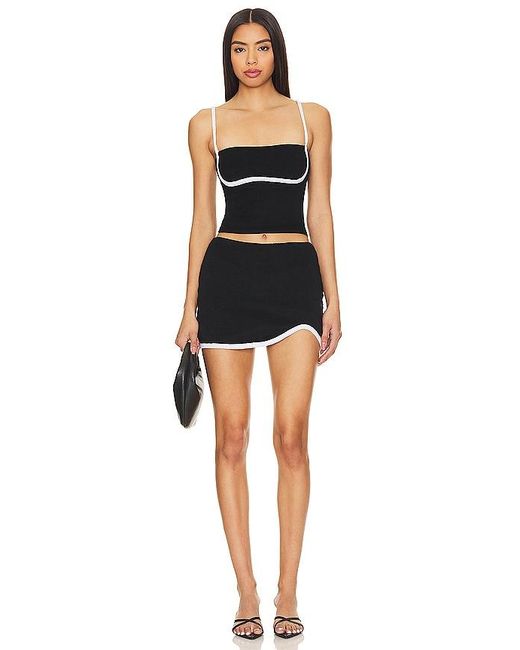 Nia Black Serena Skort