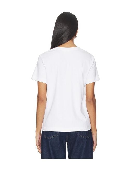 Terez White X Revolve Chicago Cubs Basic Logo Tee