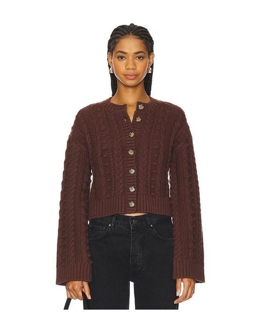 Tularosa Brown Hunter Cardigan