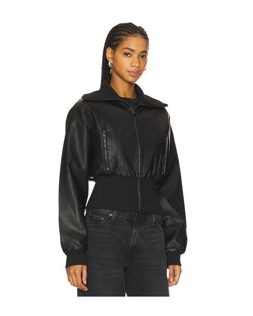 Lioness Black Westwood Crop Jacket