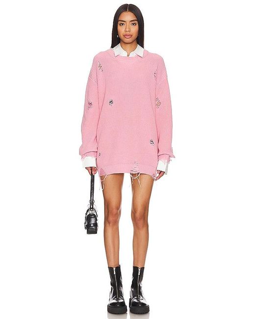 SER.O.YA Pink Chloe Sweater Dress
