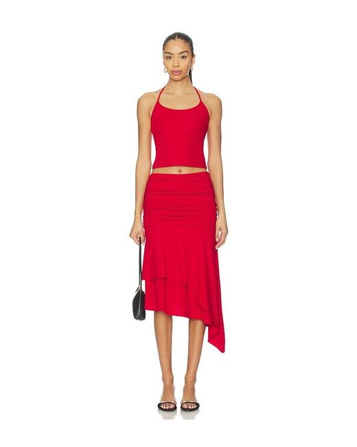 Feners Red Gresca Rouge Skirt