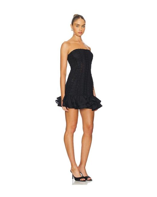 Vestido Corto Pralle En Color Negro Talla (También En M) Charo Ruiz de color Black