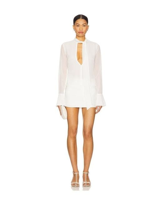 ALL THE WAYS White Pennie Top
