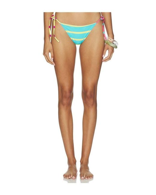 Solid & Striped Blue The Iris Reversible Bikini Bottom