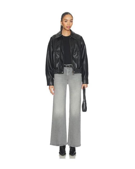 Mother Gray The Hustler Roller Skimp Jeans