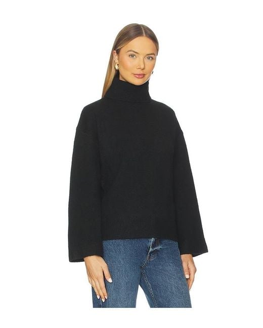 ALL THE WAYS Black Riley Sweater