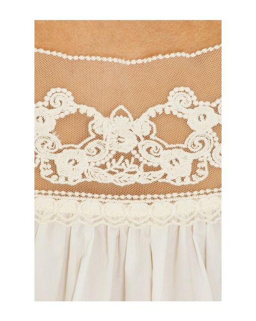 Tularosa White Peyton Mini Dress