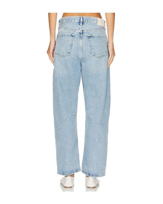 Citizens of Humanity Blue Miro Relaxed Wide Leg Jeans