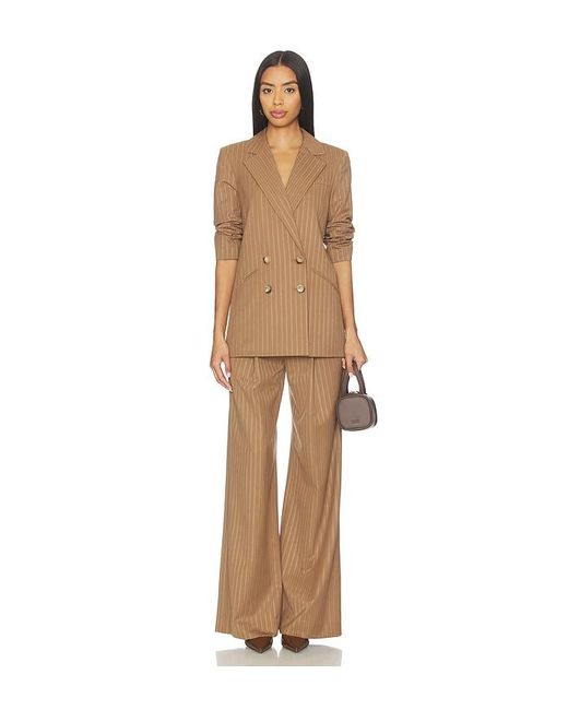 Veronica Beard Natural Rimini Pant