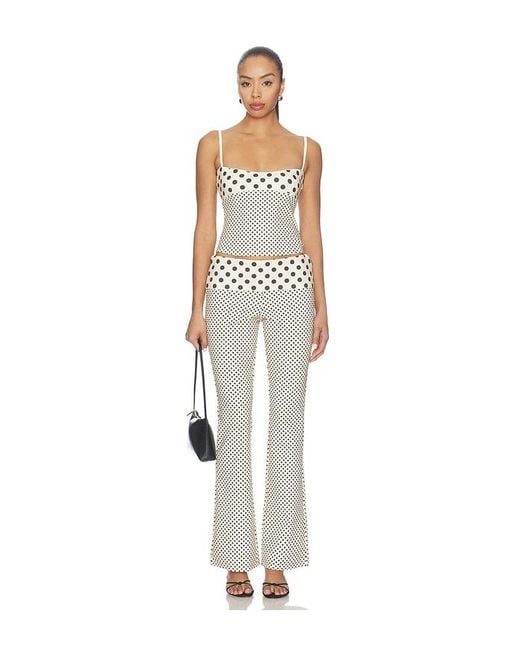 Miaou White Alba Pant