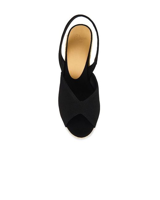 Castaner Black Brisa Espadrille