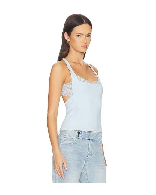 Free People White Looking Good Cami