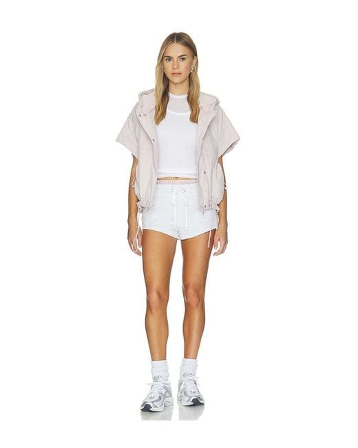 Free People White X Fp Movement Happy Trails Poncho