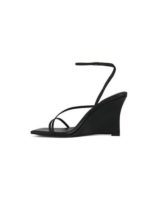 Jeffrey Campbell Black Highlight Wedge Sandal
