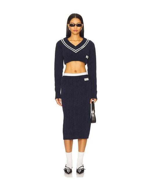 PULL en Navy we11done en coloris Blue