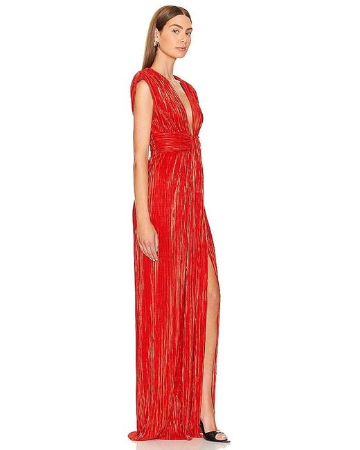 Sabina Musayev Red Lana Dress