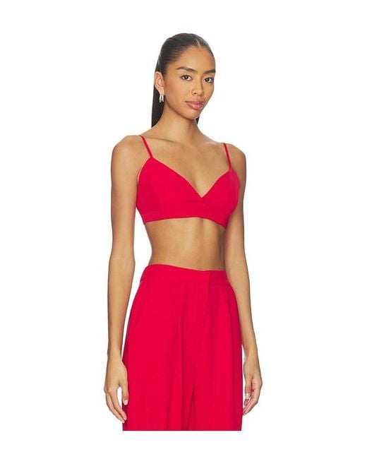 SELMACILEK Red Reign Top