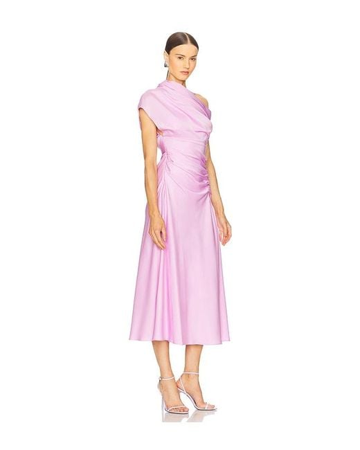 Jonathan Simkhai Pink Joanna Midi Dress