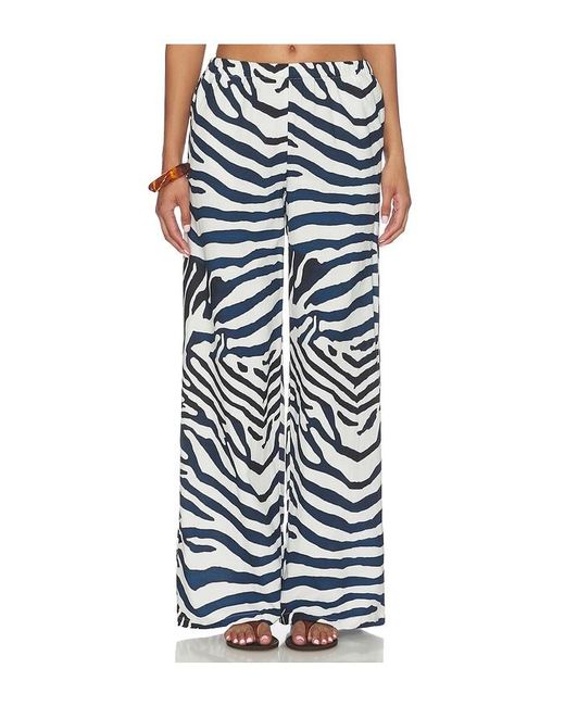 Seven Wonders White Kaeli Elasticated Palazzo Pant
