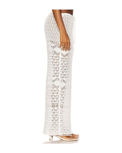 MORE TO COME White Maria Maxi Skirt