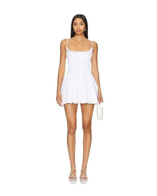 Tularosa White Donna Mini Dress