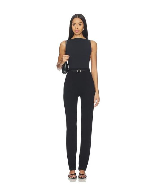 Leset Black Rio High Waist Straight Pant Ii
