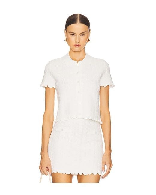 'Academie 'Academie Cárdigan Salisa En Color Ivory Talla En L'academie de color White