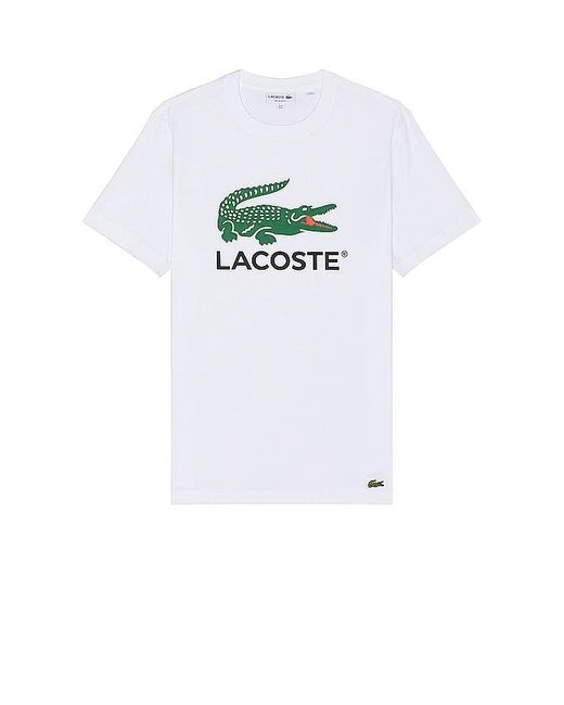 Camiseta Lacoste de hombre de color White