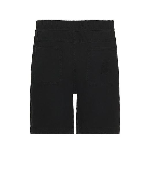 Topo Black Dirt Shorts for men