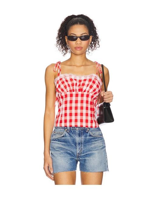 MORE TO COME Penny トップ Red