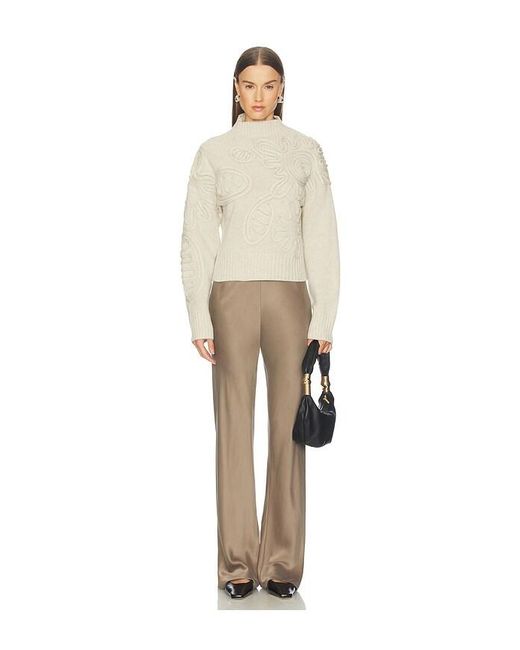 Cult Gaia Natural Deva Knit Sweater