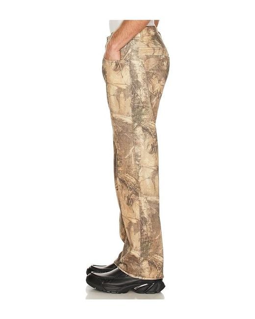 Pleasures Natural Hendrix Flare Jeans for men