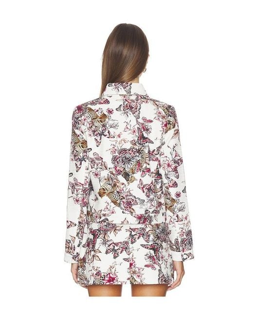 L'Agence White Nyx Crop Jacket