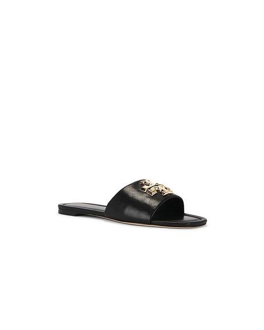 Tory Burch Black Eleanor Slide