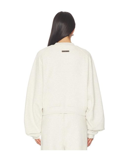 Fear Of God White 90's Raglan Sweatshirt