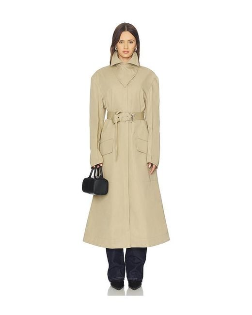 Nanushka Natural Talbot Coat