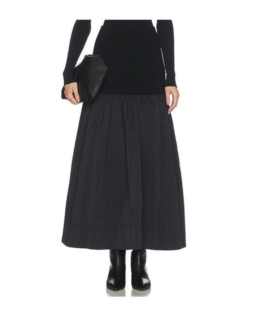 A.L.C. Black Cami Skirt