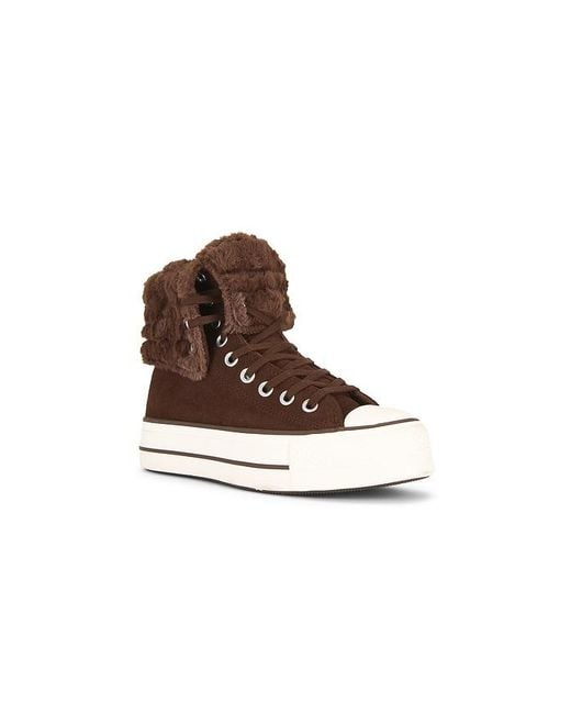 Converse Brown Umklappen Chuck Taylor