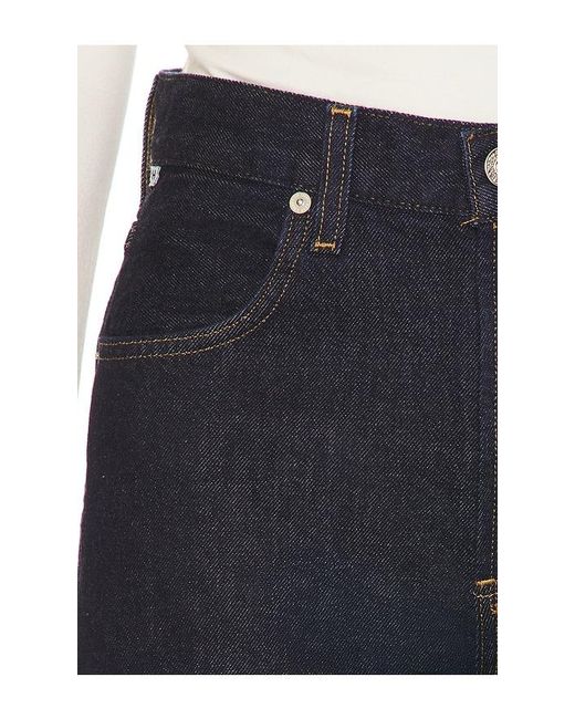 Citizens of Humanity Blue Annina Straight Leg Jeans