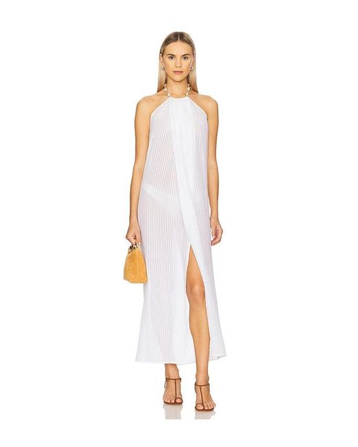 Vestido Playero Cloe En Color Blanco Talla En ViX de color White