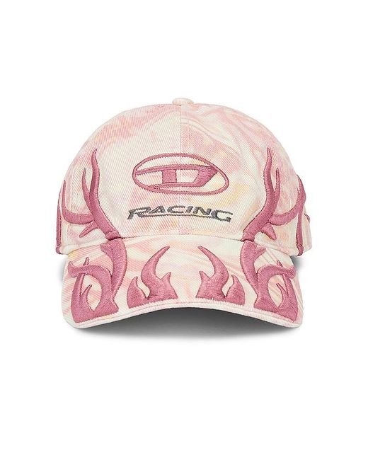 DIESEL Pink Aren Hat for men