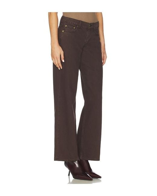 Rag & Bone Multicolor Saige Low Rise Relaxed Straight Jeans