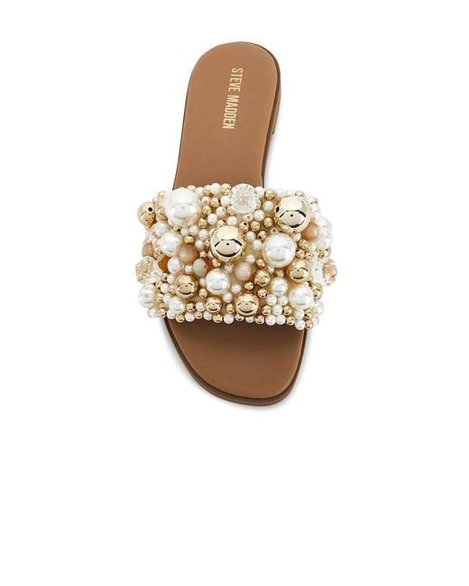 Steve Madden White Klio Sandal